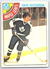 1978-79 O-Pee-Chee *C* Dave Hutchison Toronto Maple Leafs #289