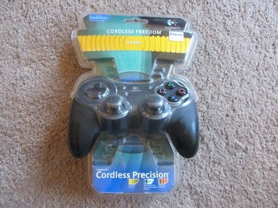 Logitech Cordless Precision Action Controller PlayStation 2 PS2  2.4GHz