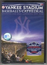 Yankee Stadium Baseball's Cathedral With Collectable Replica Ticket / Coin DVD