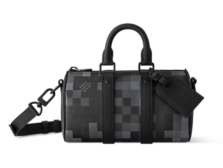 NEW Louis Vuitton Damier Keepall Bandouliere 25 Boston Bag M14919