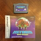 Metroid: Zero Mission - Nintendo Game Boy Advance - Manual Included - Tested