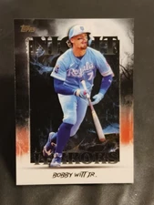 2025 Topps Update Series 🕷️Night Terrors🕷️#NT-4 Bobby Witt Jr. - KC Royals 👑
