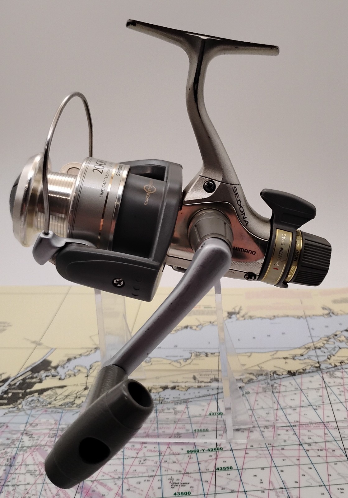 SHIMANO SEDONA  2000RA SPINNING FISHING REEL w/REAR DRAG & F