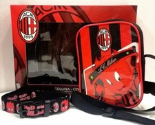 BORSELLO TRACOLLA + CINTURA BIMBO LOGO AC MILAN CALCIO PRODOTTO UFFICIALE