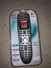Logitech Harmony 650 Universal Remote Backlit Color Screen New Sealed