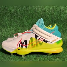 Nike Force Zoom Trout 7 White Aurora Green for Sale | Authenticity