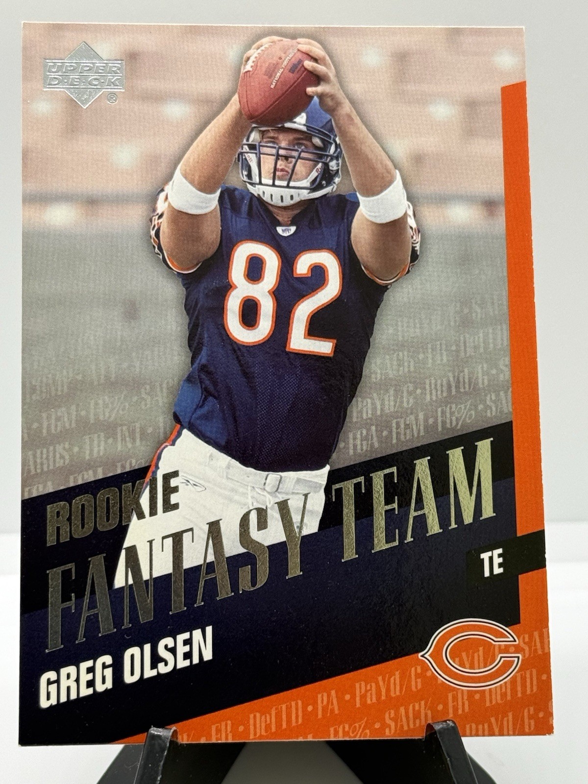2007 Upper Deck - Rookie Fantasy Team Greg Olsen #RFT-GO (RC)
