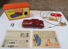 Schuco Elektro Ingenico 5380 U Tin Car With,Box, Battery Kit, Paperwork Maroon