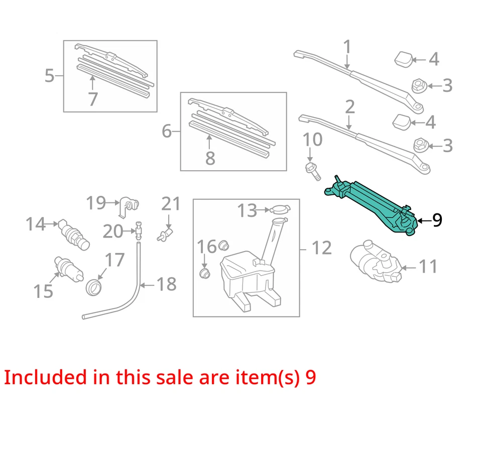 Scion xD 2013 limpiaparabrisas transmisión OEM 133 k millas - LKQ365836471 Foto 4 de 4