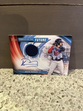 2024 Topps Pro Debut Patch On Card Auto #/175 Kevin Parada Fabrics Of The Future