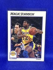 Magic Johnson 1991 NBA Hoops LA Lakers