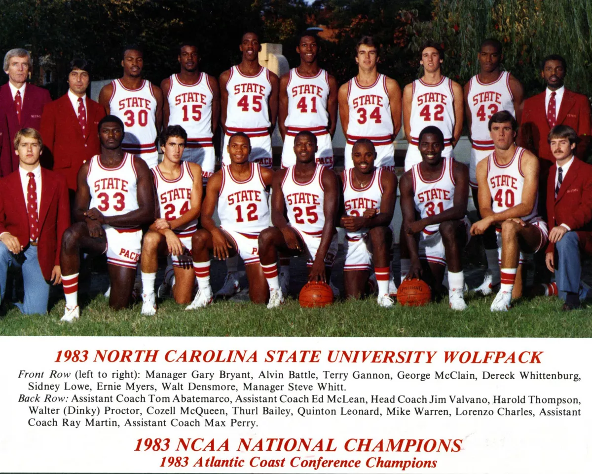 1983 unc basketball roster cheap