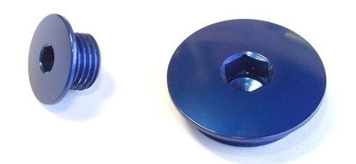 WORKS 2018 YZ250F Yamaha ENGINE PLUGS BLUE 24-590 - Picture 1 of 1
