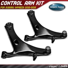 2x Front Lower Steel Control Arm & Ball Joint Assembly for Subaru Impreza 12-16