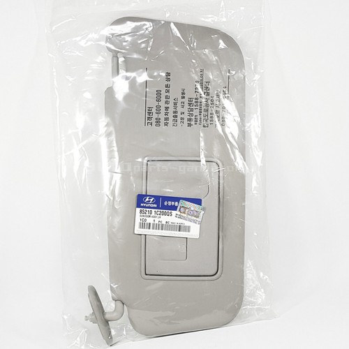 85210-1C200QS Sun Visor Inside Driver Left LH Gray HYUNDAI GETZ CLICK 2002-2012 - Picture 7 of 13