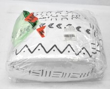 White Boho Comforter Full Size 79" x 90" 3 Piece Bedding Set Microfiber