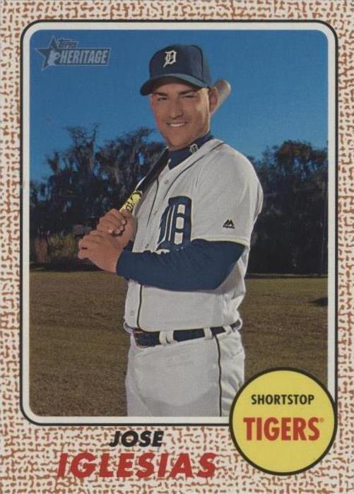2017 Topps Heritage - Jose Iglesias #101 - 1 of 1