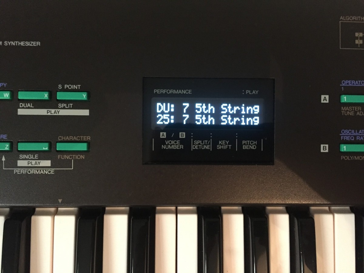 Yamaha DX7 / DX7S / DX9 / DX11 / DX21 Oled Display ! | eBay Yamaha DX7 / DX7S / DX9 / DX11 / DX21 Oled Display ! | eBay