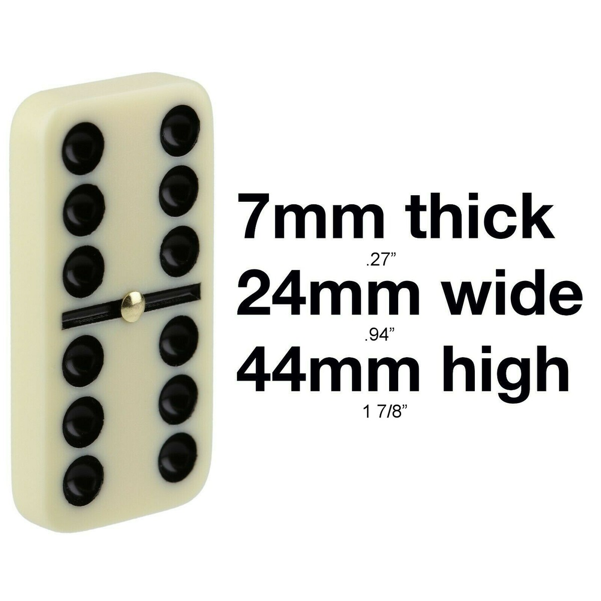 Domino Adulte Jeu De Dominos Double Six - 28 Pièces - Boîte De Rangement En Bois - Maroc Dominos Jeu