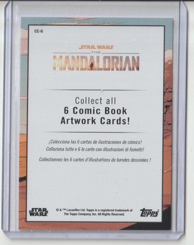 TARJETAS COLECCIONABLES STAR WARS THE MANDALORIAN - PORTADAS DE CÓMICS - TÚ ELIGES - P&P GRATIS REINO UNIDO - Imagen 18 de 19