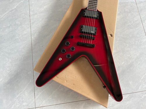 Guitarra Eléctrica Flying V Mano Izquierda Caoba Cuerpo y Cuello 6 Cuerdas Más Vendidas - Imagen 2 de 12