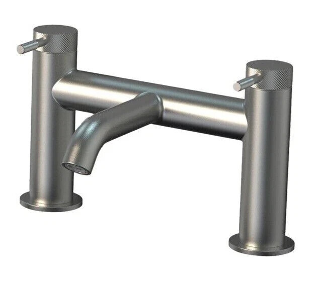 Homebase EDIT Knurled Brushed Nickel - Bath Filler Tap    641023