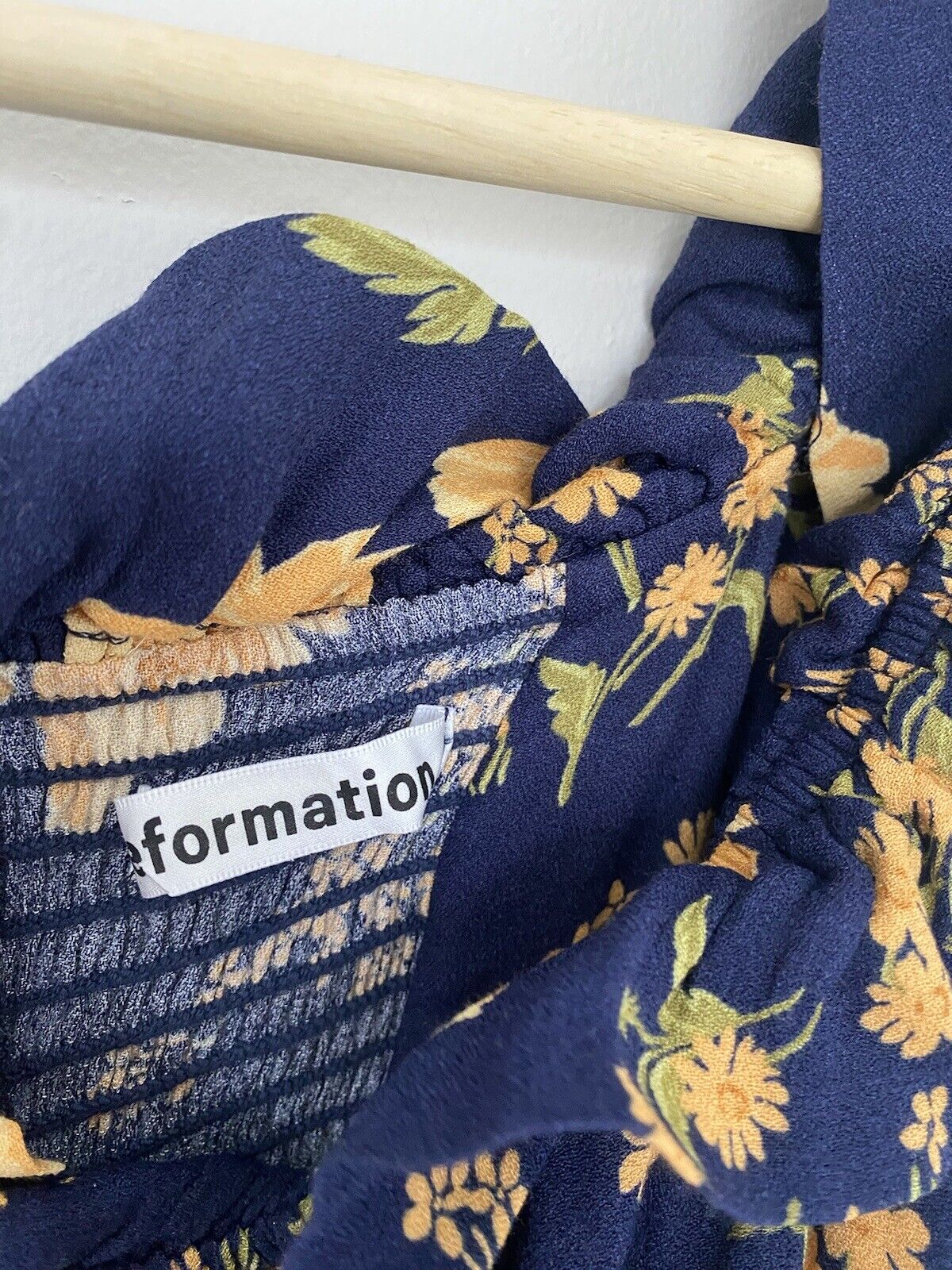 Reformation Izabel Midi Dress Bernadette Floral N… - image 8