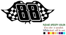 Dale JR. 88 Graphic Die Cut decal sticker Car Truck Boat Window Laptop 7"