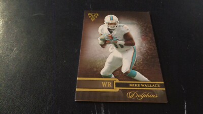 2014 Topps Triple Threads Football #91 Mike Wallace - Miami Dolphins - NR-MT