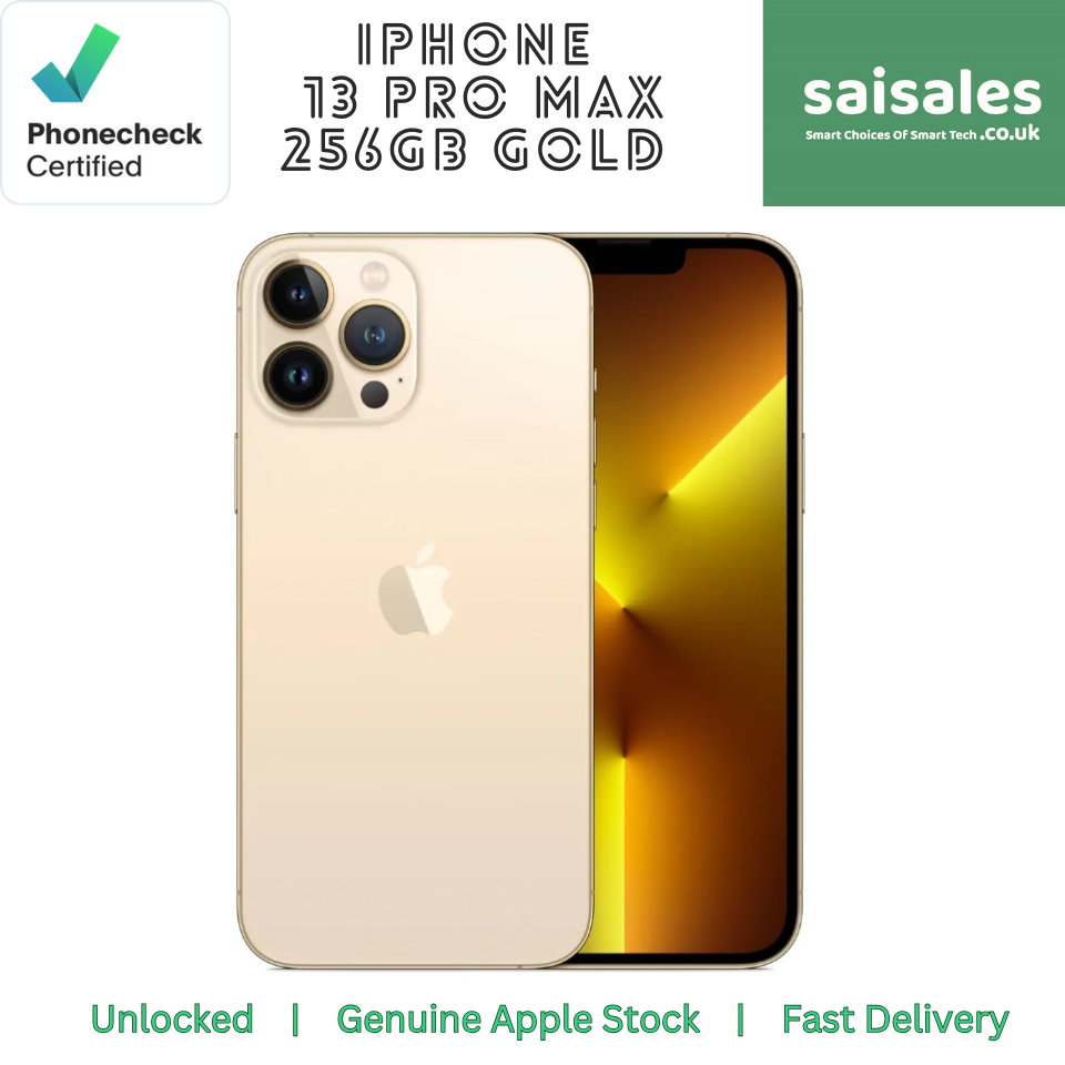Apple iPhone 13 Pro Max - 256GB Various Colours Unlocked Very Good Apple iPhone 13 Pro Max - 256GB Various Colours Unlocked Very Good