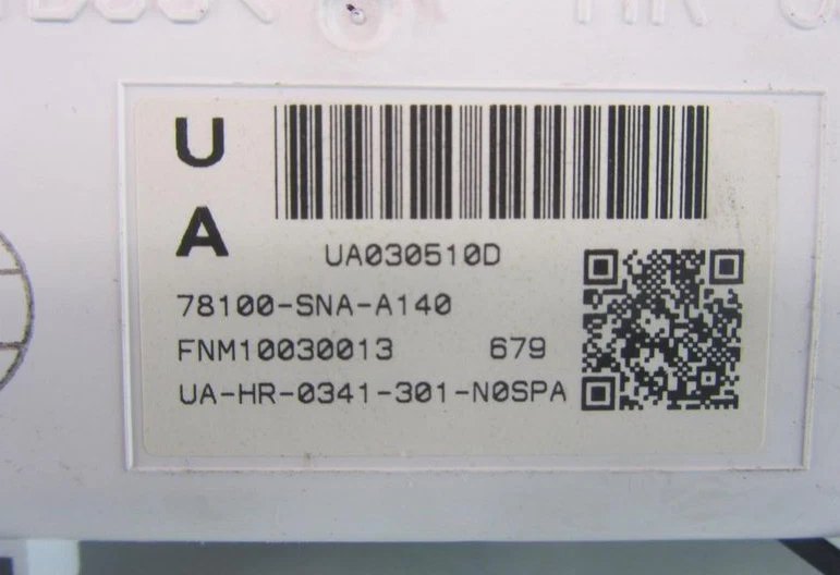 Cuadro velocímetro superior Honda Civic 2006-2011 Foto 4 de 4