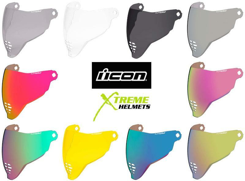 Icon Airflite Shield Replacement Face Helmet Lens Visor Airflite