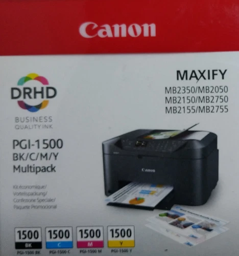 Canon PGI 1500 Original Multipack (4) Maxify Cartridges - OVP MB2350 MB2050
