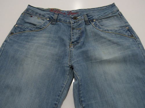 Hilfiger Jeans Uomo Denim Elasticizzato Regolare Dritto W32/L30 UK 14 REF (14388) - Foto 8 di 12