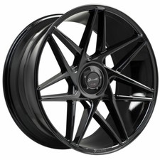 24 Gianelle Parma Black 24x10 Concave Wheels Rims Fits Cadillac Escalade