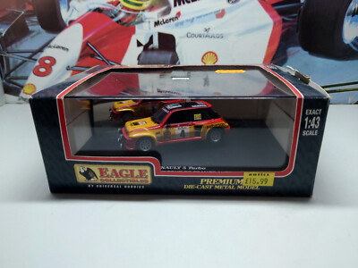 UH / EAGLE RACE - RENAULT R5 TURBO - RALLY MONTE CARLO 1981 - 1/43 SCALE MODEL