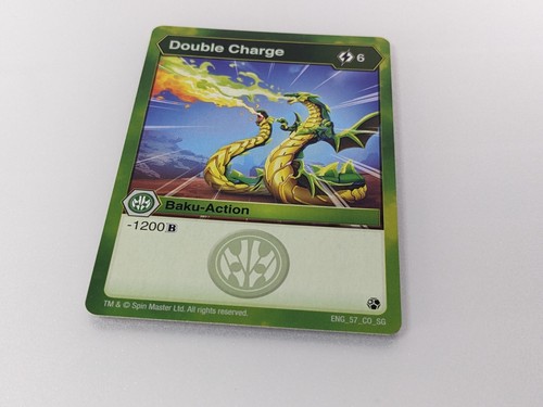 Bakugan Spin Master Doble Carga Baku Acción ENG 57 TCG Juego de Cartas Coleccionables - Imagen 1 de 2