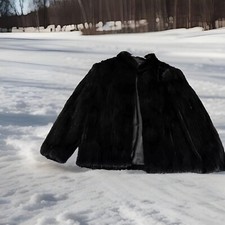 Mink Fur Jacket  High-quality Medium Saga- Made In Korea 