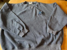 VINTAGE CHASE AUTHENTICS BLUE EMBROIDERED 24 JEFF GORDAN SWEATSHIRT SZ XL