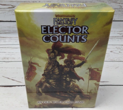 Warhammer Fantasy Roleplay Elector Counts An Old World Card Game NIS The Empire