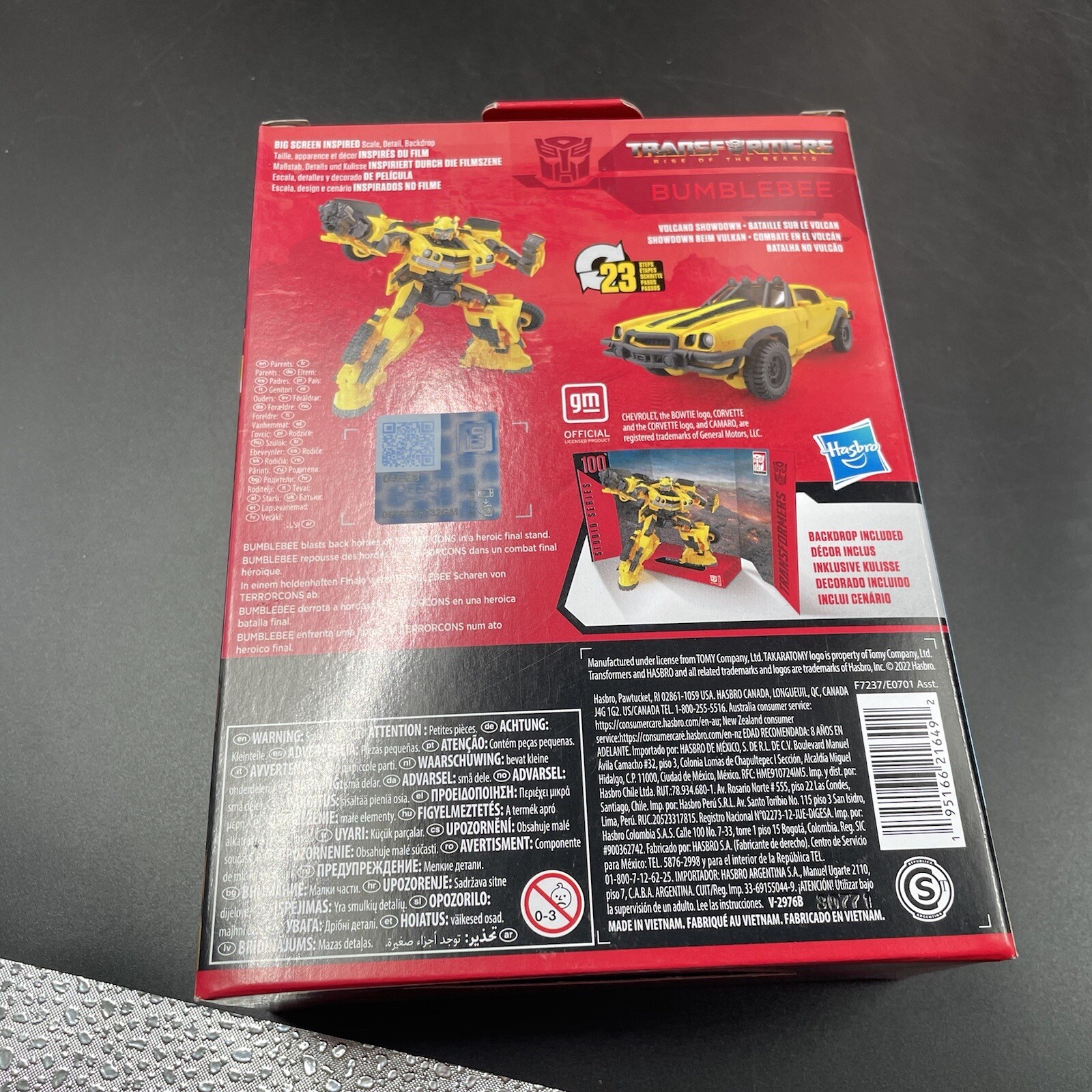 Transformers Studio Series Bumblebee #100 Rise of the Beasts SS100 Figure