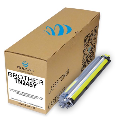 Toner kompatibel zu Brother DCP9020 HL3140CW HL31 - 2x TN245Y, TN-245Y Gelb - Bild 2 von 6