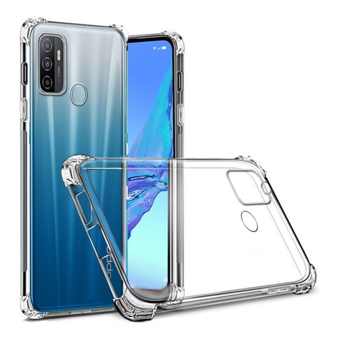 For OPPO A16 A32 A33 A36 A53s A54 A74 A76 A93 A94 A95 5G Heavy Duty Clear Case - Picture 7 of 14