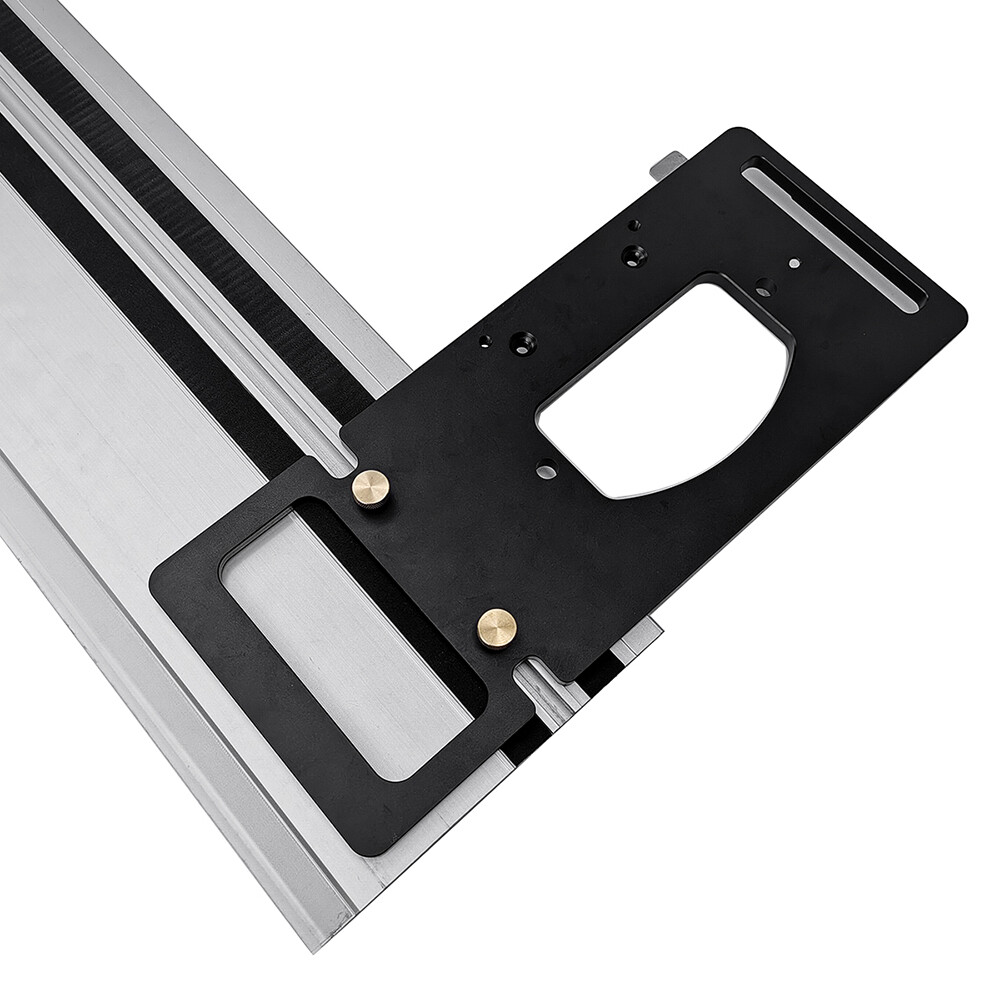 90 Degree Right Angle Guide Rail Clamp Square Woodworking Circular Track Saw UK