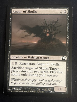 1x Augur of Skulls (63) Future Sight LP MTG Magic the Gathering x1 MKE