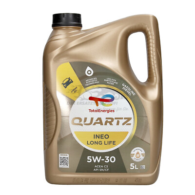 Total Motoröl 5L Quartz Ineo Long Life 5W-30 50400 50700 ACEA A3/B4 C3 229.51