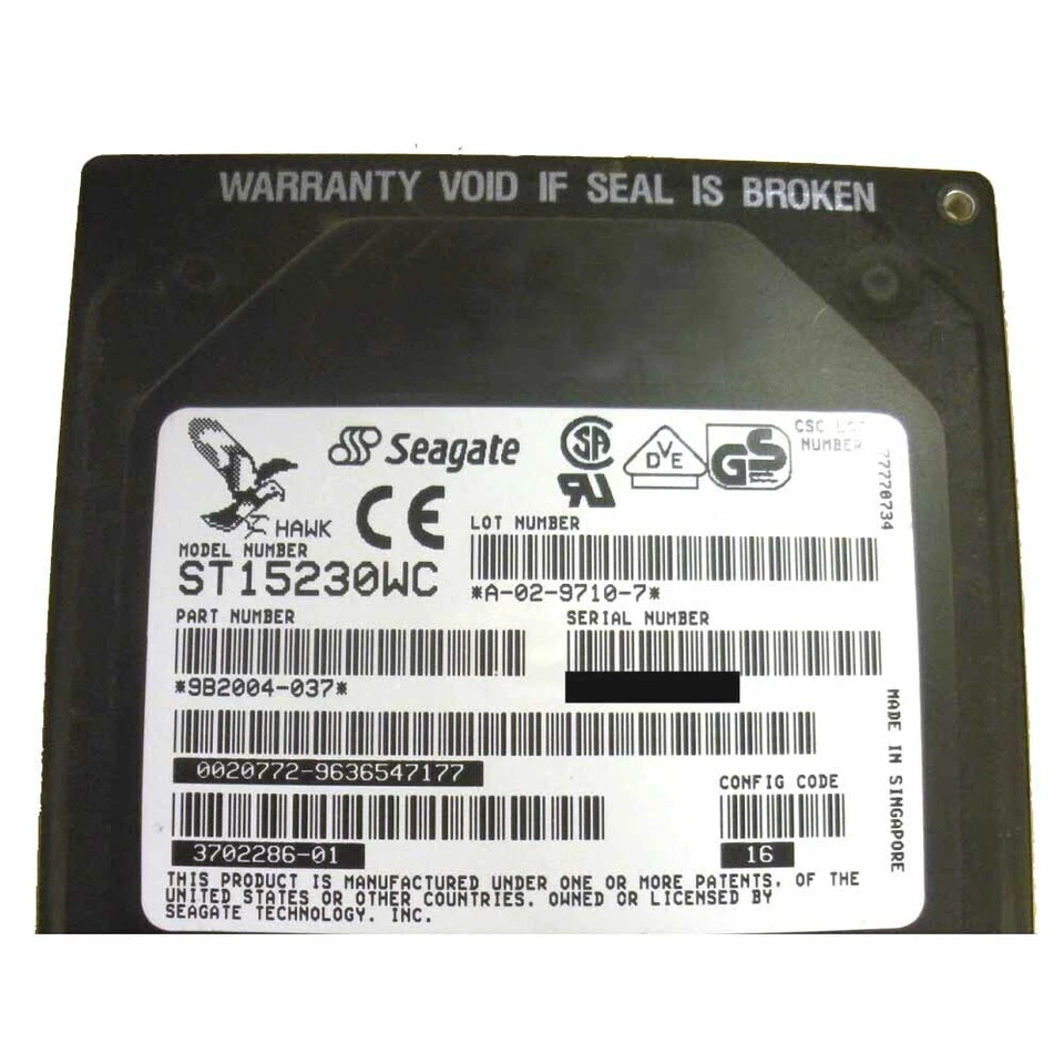 Sun X6530A Hard Drive 4.2GB 5400RPM Assembly - Image 3 of 3