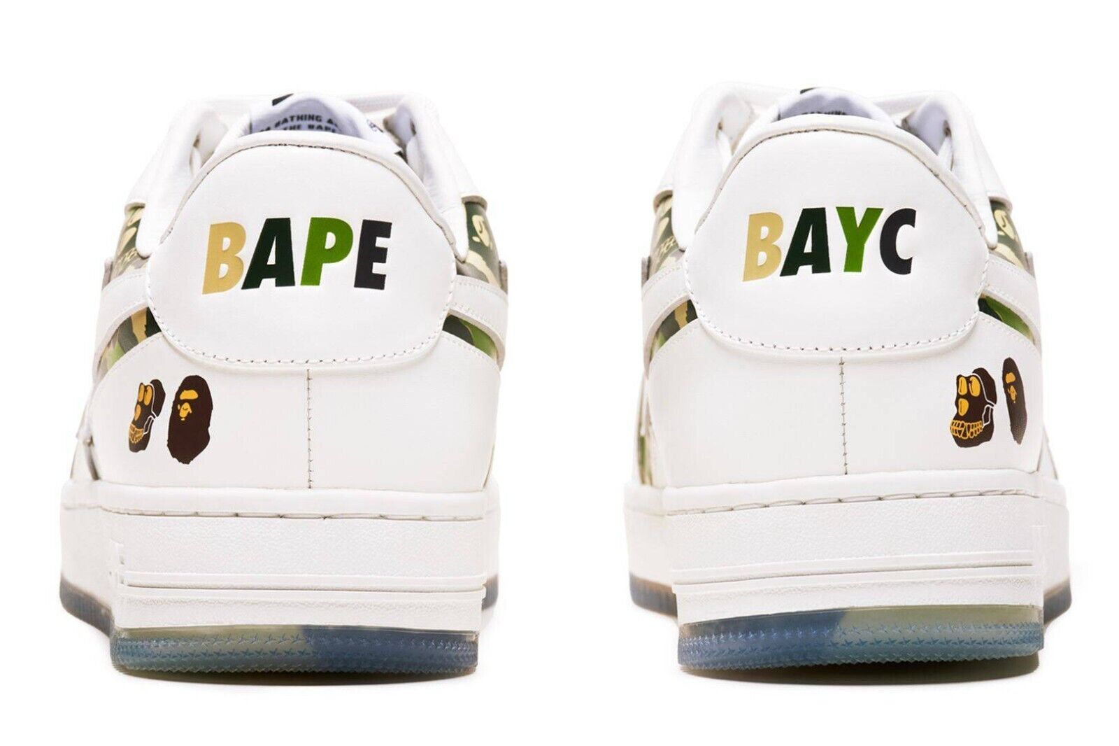 Bored Ape Yacht Club × A BATHING APE®︎ BAPE STA Green Size US 