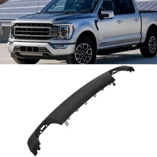 LABLT Front Lower Bumper Molding Valance  For 2021-2023 Ford F150 Gloss Black