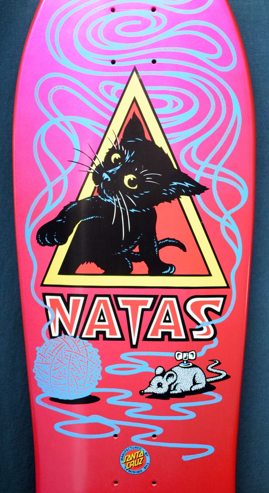 Santa Cruz / Natas Kaupas / Kitten / Metallic Candy Pink / Reissue Deck!